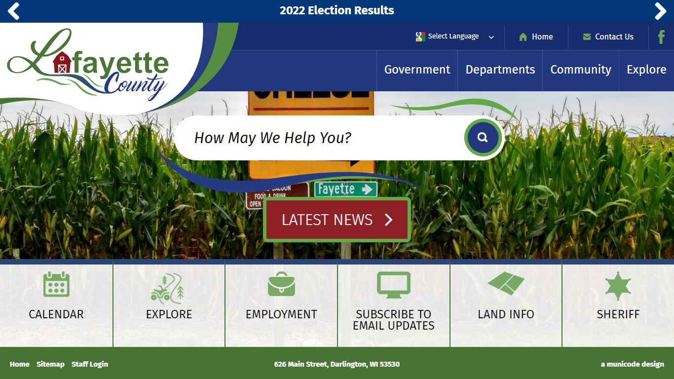 Home Page | Lafayette County Wisconsin